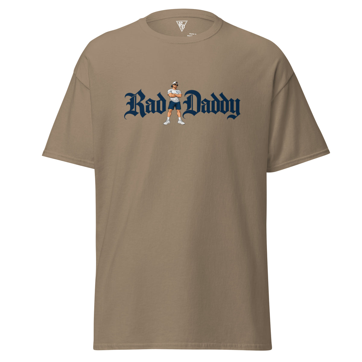Rad Daddy Tee by Rad Daddy Clothing, front view